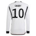 Prima Maglia Germania Mondiali 2022 Serge Gnabry 10 Manica Lunga Prima Maglia Germania Mondiali 2022 Serge Gnabry 10 Manica Lunga